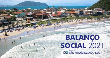 Águas de São Francisco do Sul divulga Balanço Social 2021