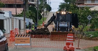 Obras de esgoto em Itaguaçu avançam garantindo mais saúde e sustentabilidade para São Francisco do Sul