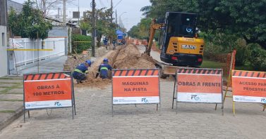 Águas de São Francisco do Sul divulga cronograma das obras da rede de esgoto até o dia 13 de setembro