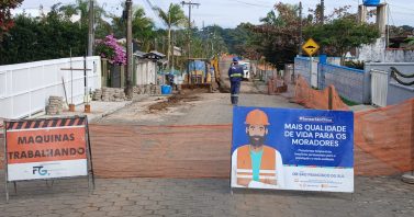 Águas de São Francisco do Sul divulga cronograma de obras da rede de esgoto para o período até 21 de fevereiro