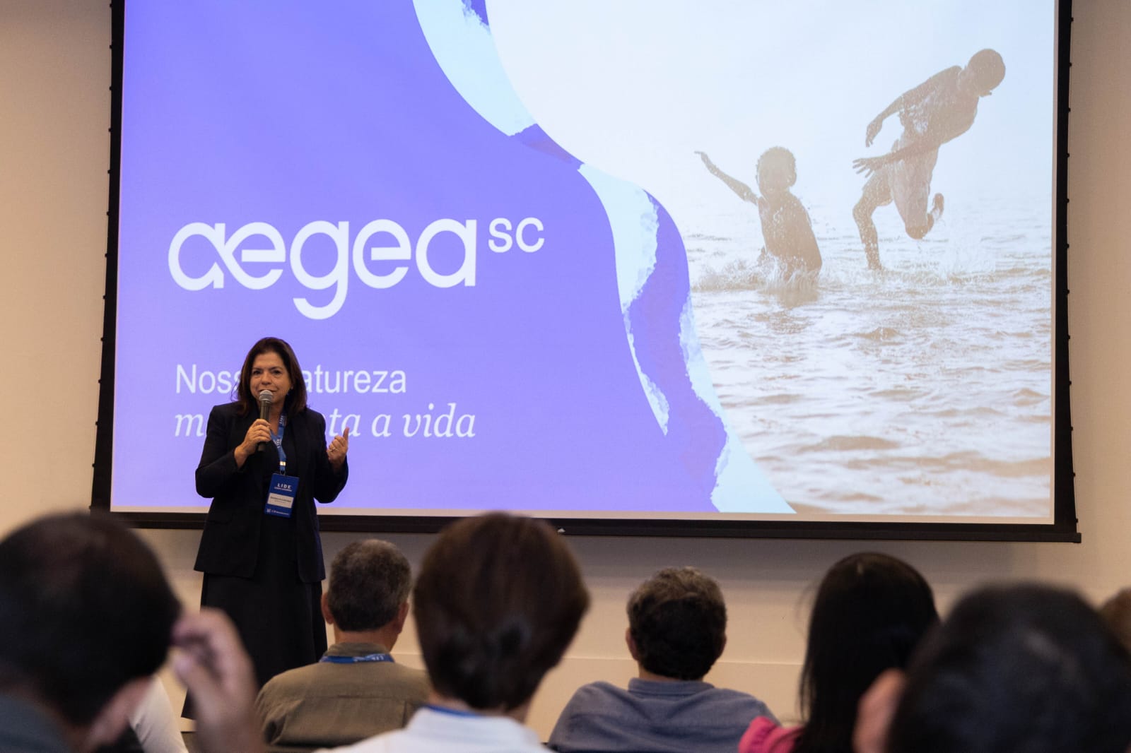 Presidente da Aegea SC destaca impacto social do saneamento em evento da LIDE SC em Florianópolis