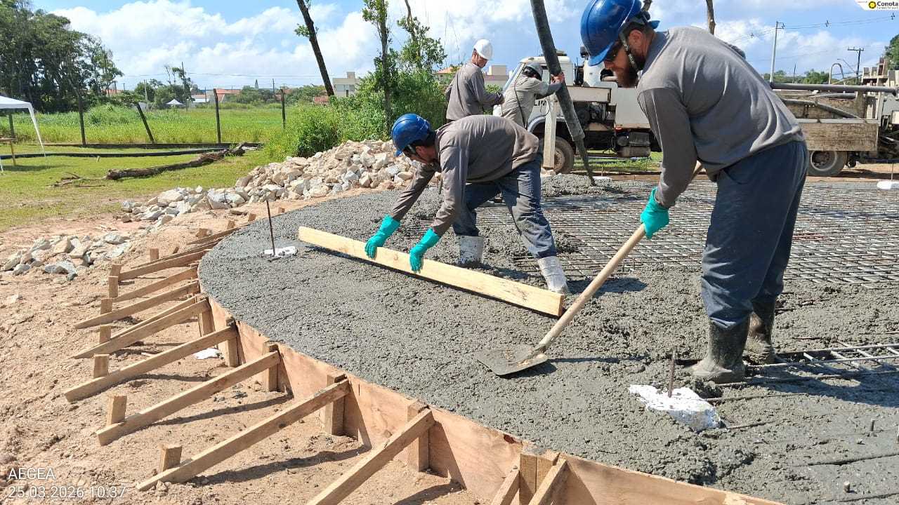 Começa obra de reservatório que vai levar mais segurança hídrica a praia do  Ervino em São Francisco do Sul